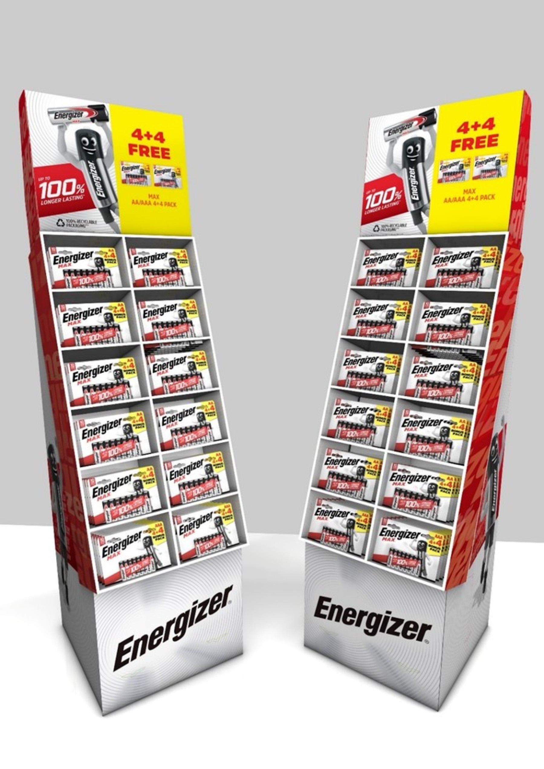 Energizer Max AA and AAA Floor Stand